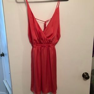 Silk mini dress